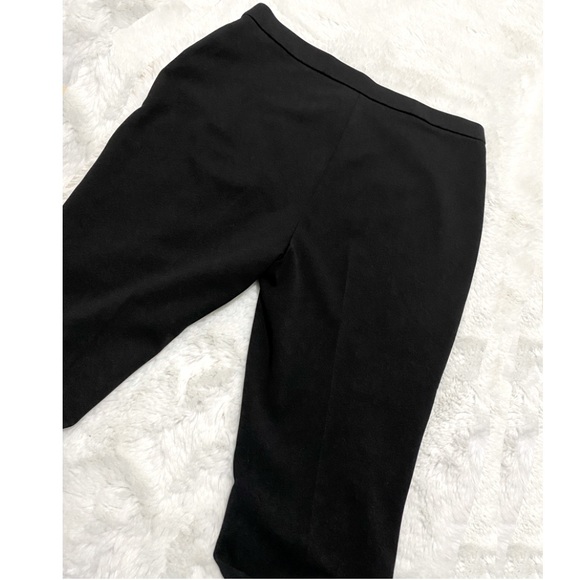 Sz 12 Wm’s New York Clothing Company NYCC Black Stretch Pin Dress Trouser Slacks - Picture 2 of 7